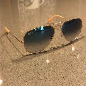 Ray Ban Aviator Unisex Sunglasses